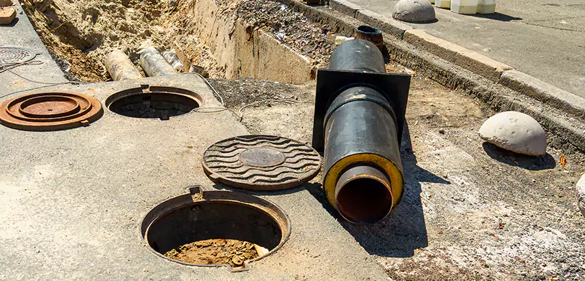 Lateral Sewer Line Replacement in Norwalk