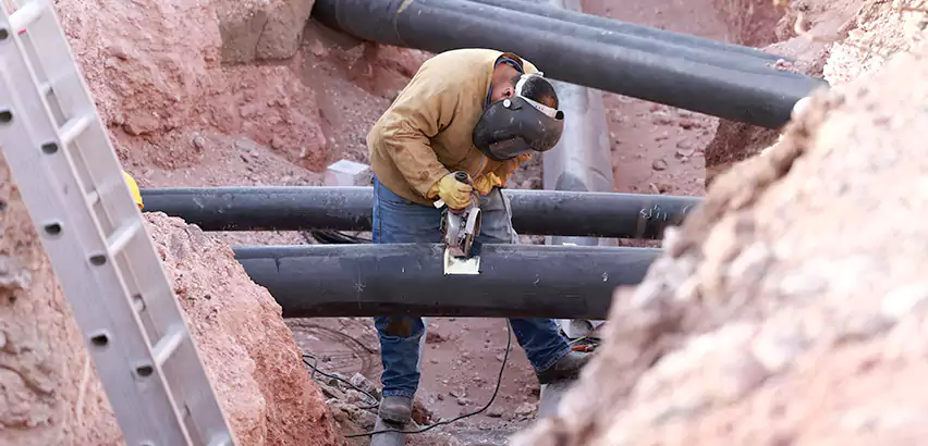 Cast Iron Sewer Pipe Replacement in Norwalk